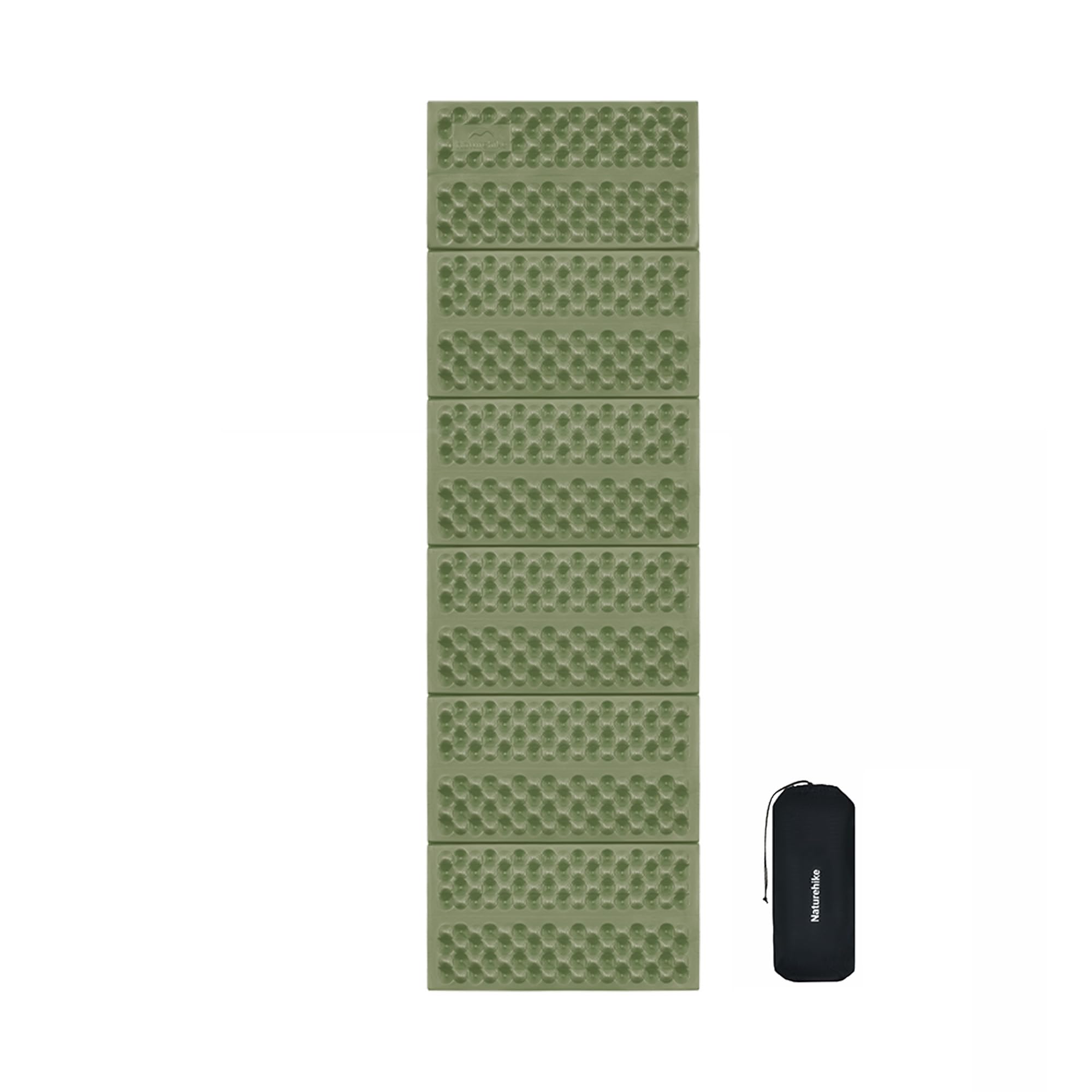 Naturehike R-Wert 3.0 składana karimata kempingowa, 480 g, ultralekki materac, temperatura robocza ≥ -5°C, grubość 2,5 cm, IXPE bardzo elastyczna, odporna na wilgoć i ogrzewająca folia aluminiowa