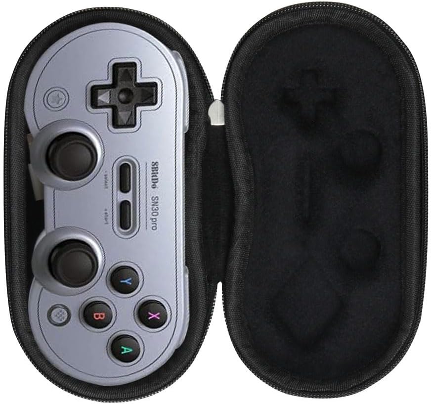 Anleo Hard Travel Case for 8Bitdo Sn30 Pro Bluetooth Gamepad (SN30 PRO)