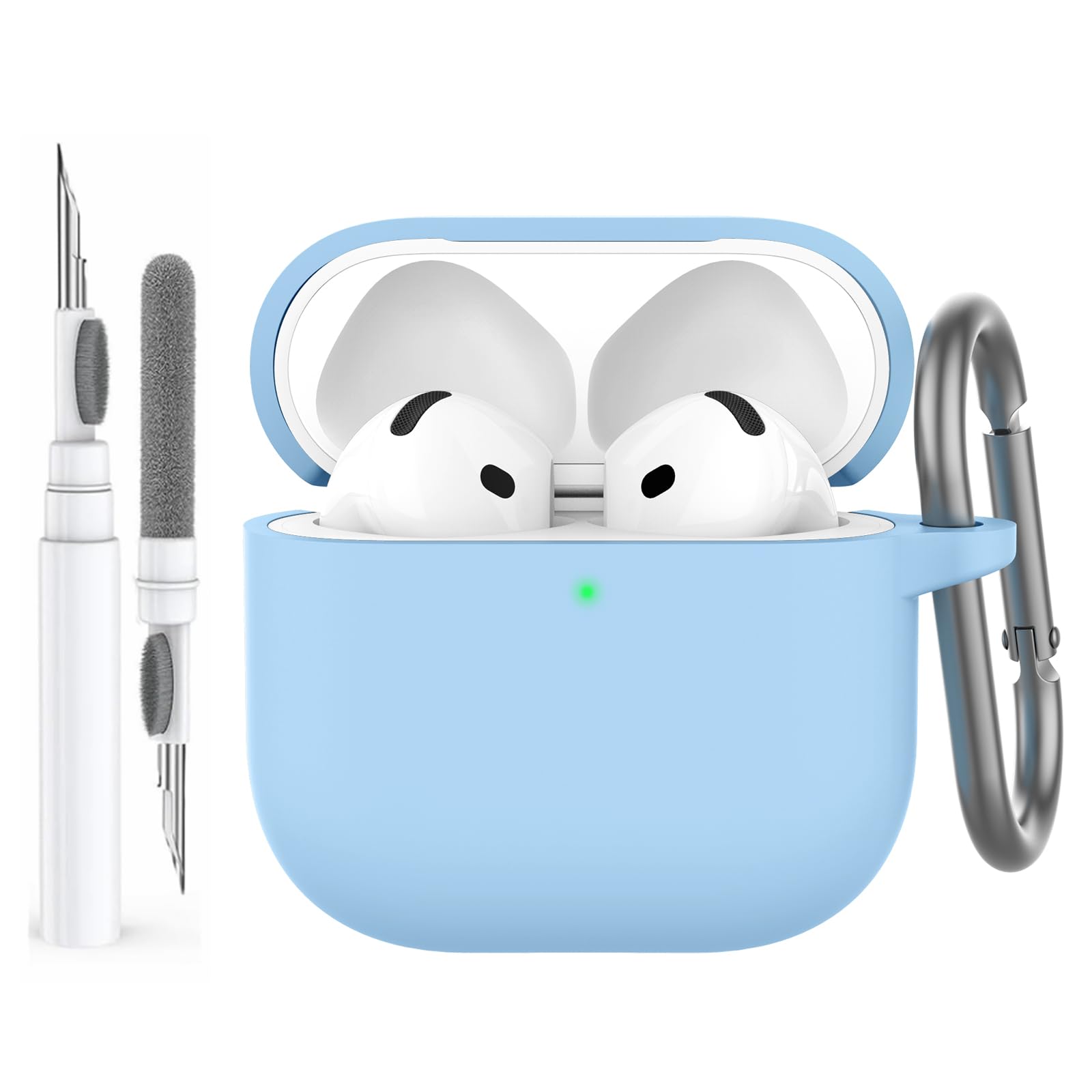 Amazon | AhaStyle AirPods 4 ケース カバー (2024) ソフトシリコーン