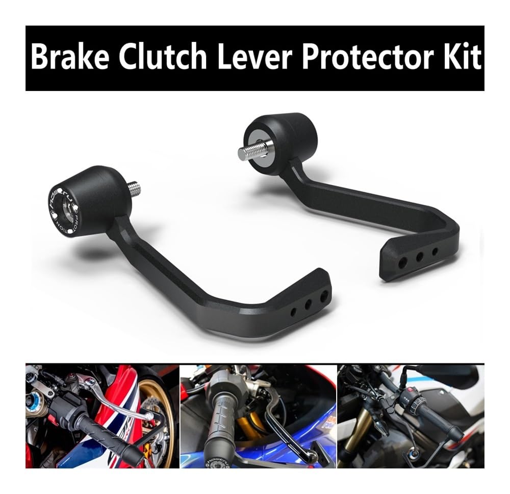 Guidon de Moto Protecteur Kit De Protection des Leviers De Frein Et d'embrayage, pour Yam&aha R6 R7 R1 R1M 2006 – 2023, Protège-Mains De Moto, Protection Contre Le Vent