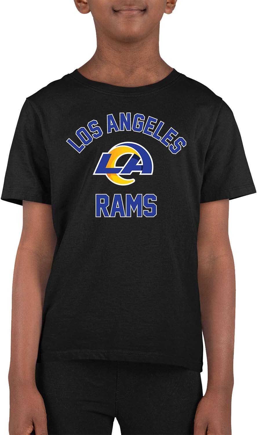 NFL Youth Gameday Football T-Shirt, Lightweight Tee, Tagless Sports Gear, Boys and Girls Apparel