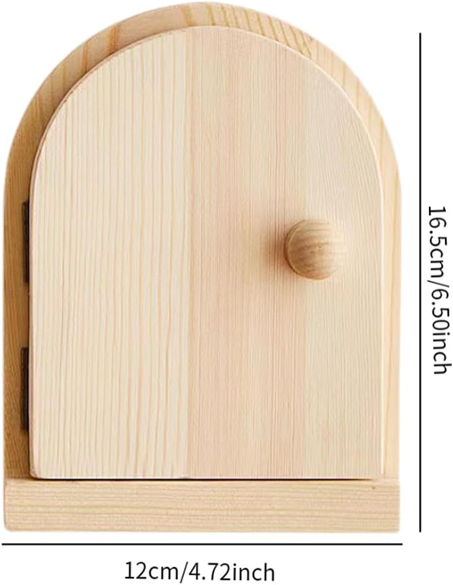 Wood Door Outlet Cover Home Decoration Creative Easy Installation Wall Decor Light BrownHome & Garden|Home Improvement|Electrical & Solar|Switch Plates & Outlet Covers