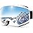 findway Ski Goggles OTG - Over Glasses Snow/Snowboard Goggles for Men, Women & Youth - 100% UV Protection