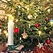 HANNAHONG 10 pcs LED Flameless Taper Candles with Remote,Small Mini Electric Dimmable Flickering Fake Wax,Battery Operated,Windows Clips Lights for Stick Candelabra,Wreath,Christmas Decor