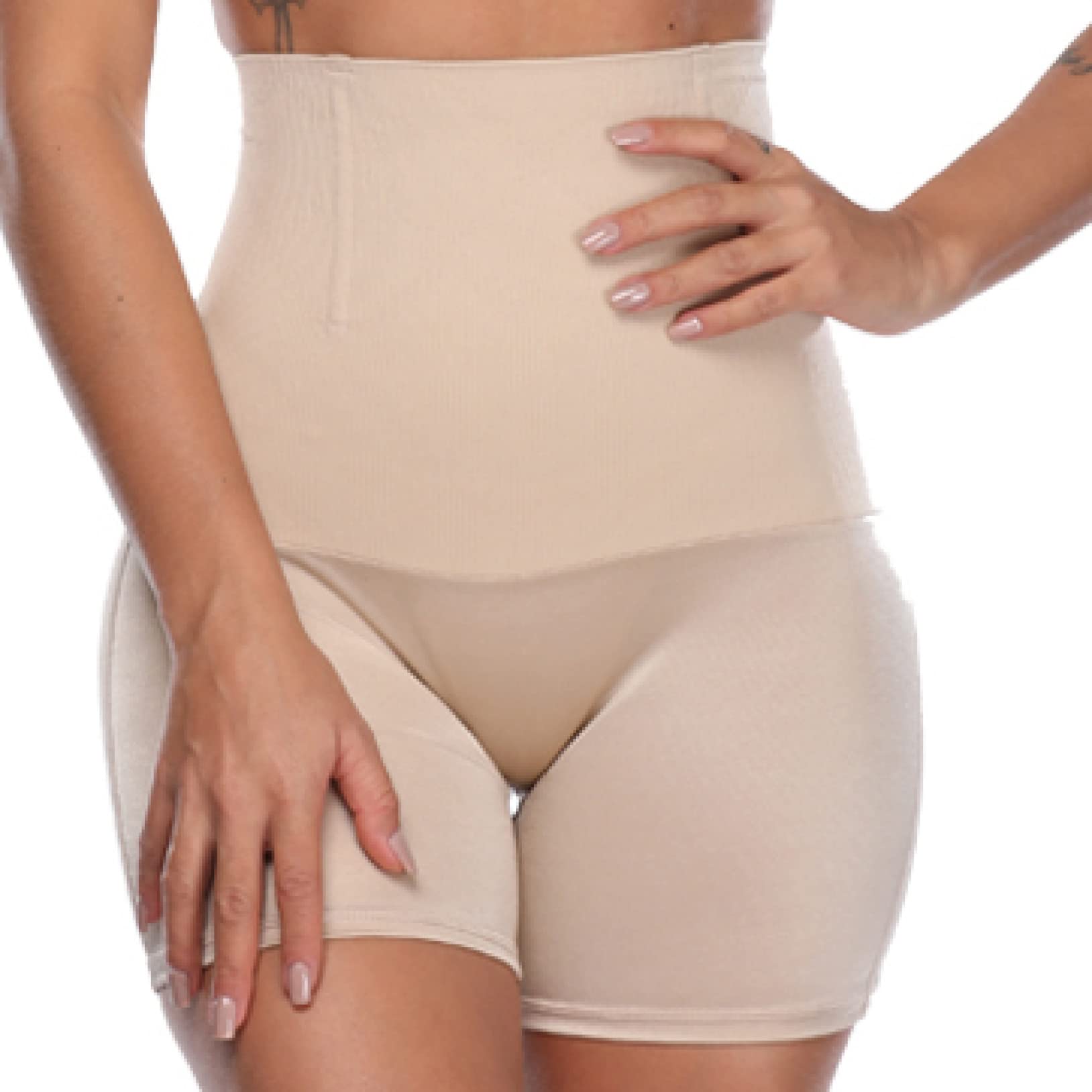 LXMQEF Bielizna modelująca dla kobiet wyszczuplająca brzuch Butt Lifter Body talia trener legginsy wyszczuplają majtki bielizna