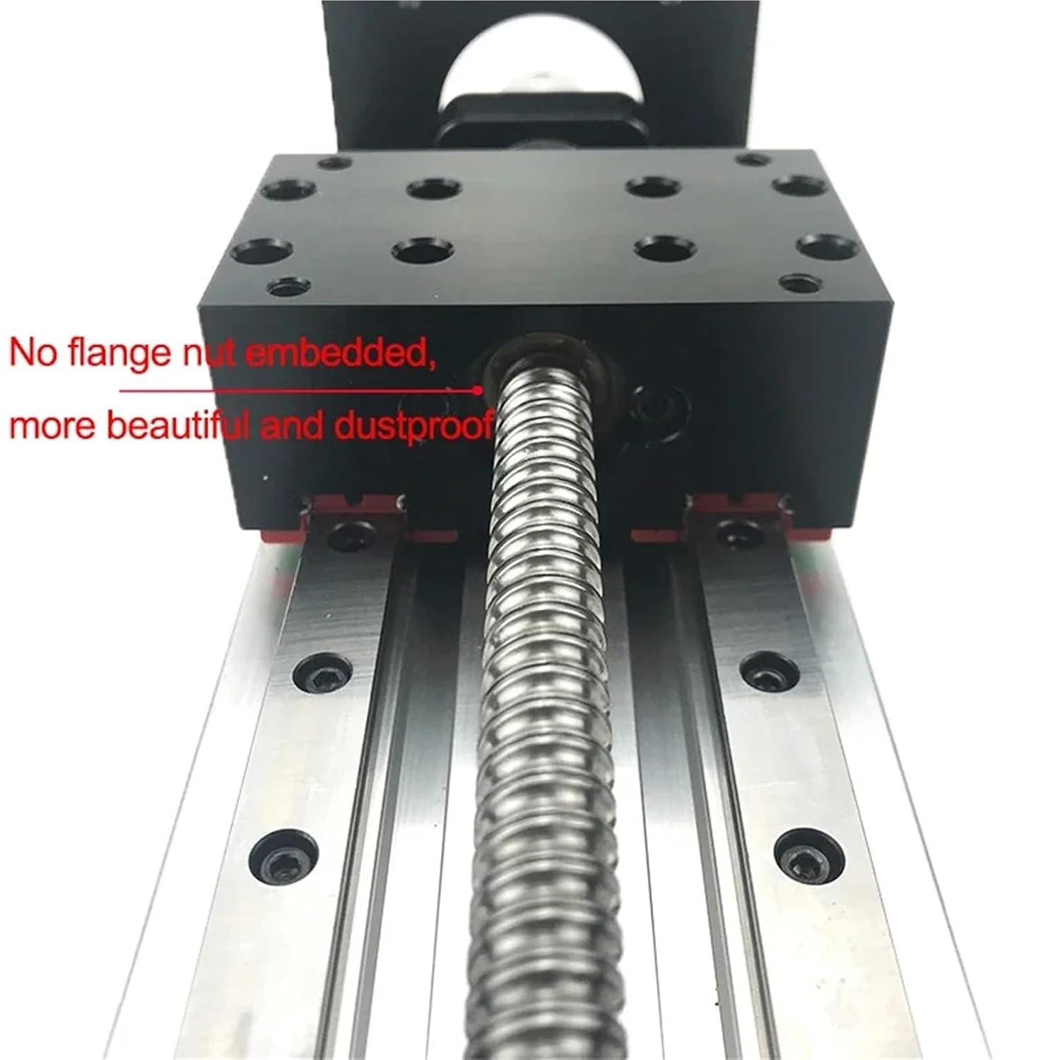 CNC SXG1605 Sliding Table Z Axis Stage Travel 50-1500mm MGR12 Guide SFU1605 Ball Screw Linear Actuator Bundle Kit for Nema23(Option 1,Effective Stroke 100)