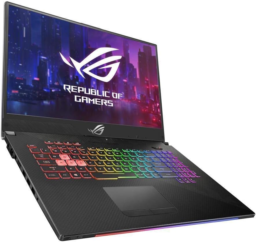 Hottest Sales Asus ROG Strix Scar II GL704GW Gaming Laptop (Intel i7-8750H, 16GB RAM, 512GB Nvme SSD, NVIDIA RTX 2070 8GB, 17.3-inch Full HD IPS 144Hz 3ms, Windows 10) Gamer Notebook Computer, 17-30.99-inch (Renewed)