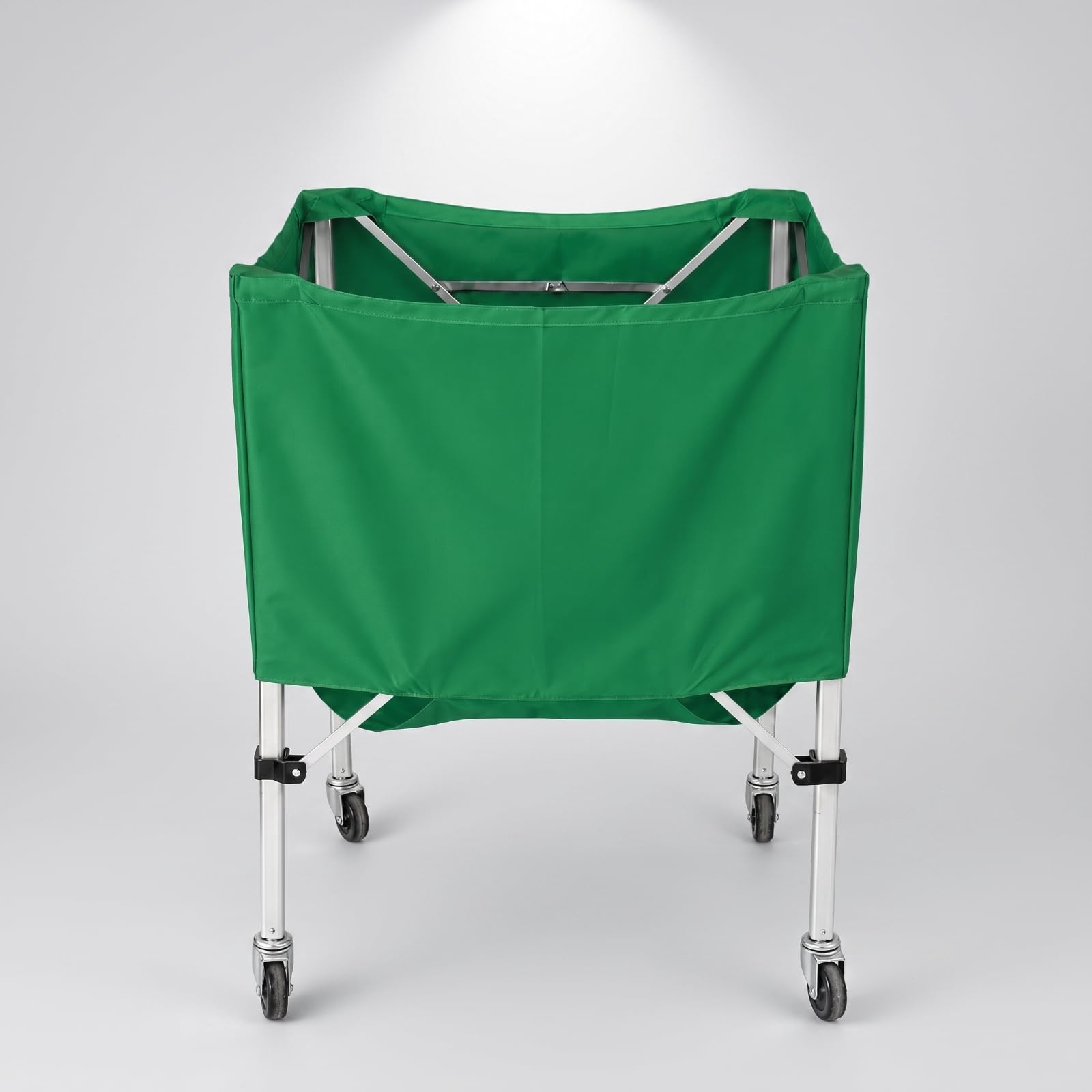 Carrello Porta Palline da Tennis Portatile Carrello Porta Palline da Tennis con Borsa Trasporto Resistente Raccoglipalle per Palestre, Giallo