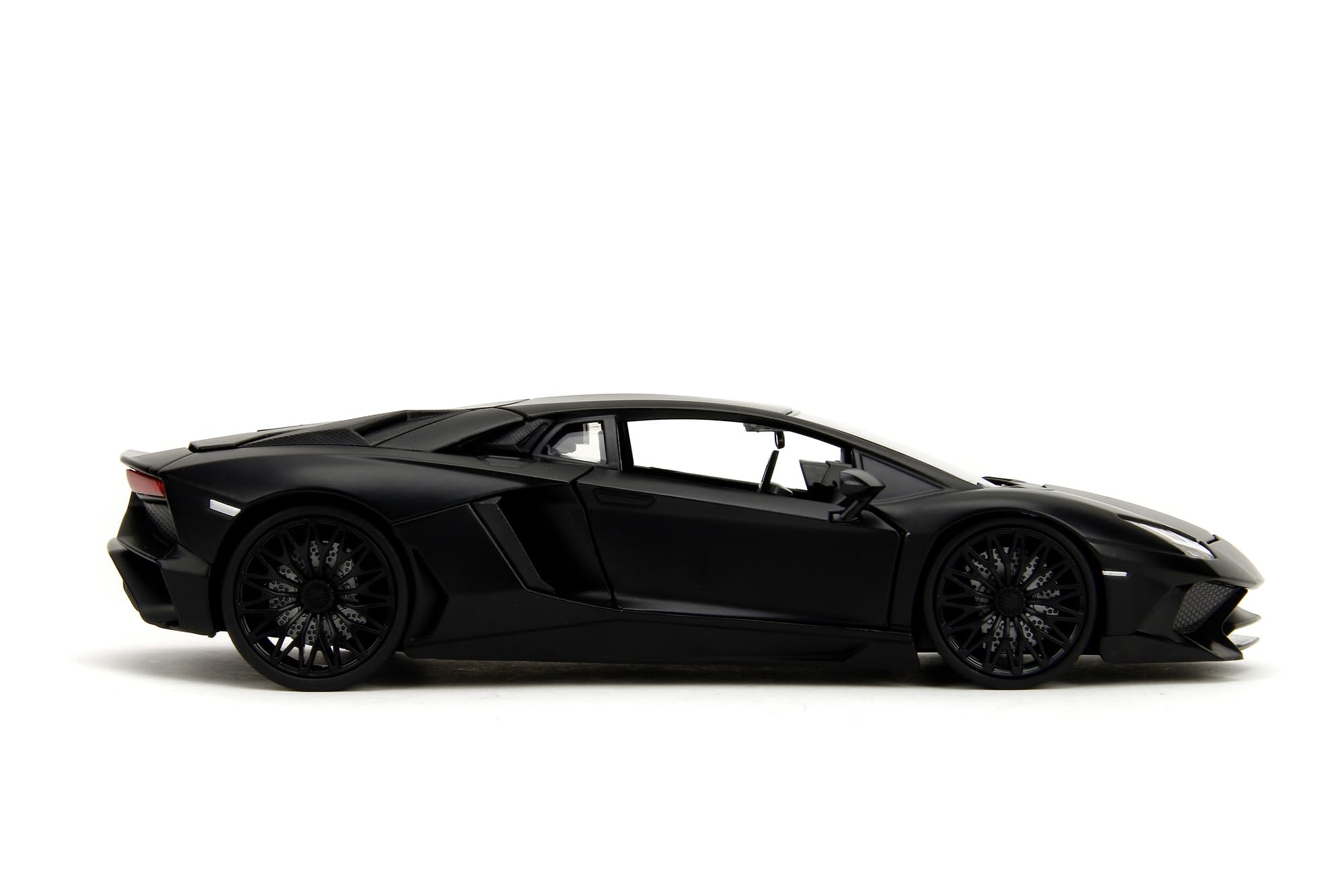 Fast & Furious JADA Toys SHAW'S LAMBORGHINI AVENTADOR modellino auto pressofuso, giocattoli per bambini e adulti, veicolo da collezione e da gioco, nero