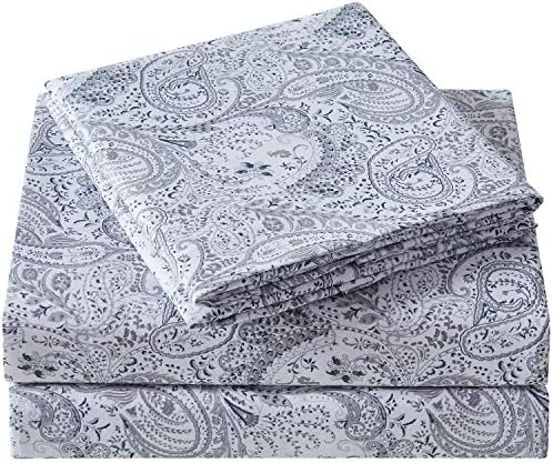 Mellanni Queen Sheet Set - Hotel Luxury 1800 Bedding Sheets & Pillowcases - Extra Soft Cooling Bed Sheets - Deep Pocket up to 16 inch Mattress - Wrinkle, Fade, Stain Resistant - 4 Piece (Queen, White)