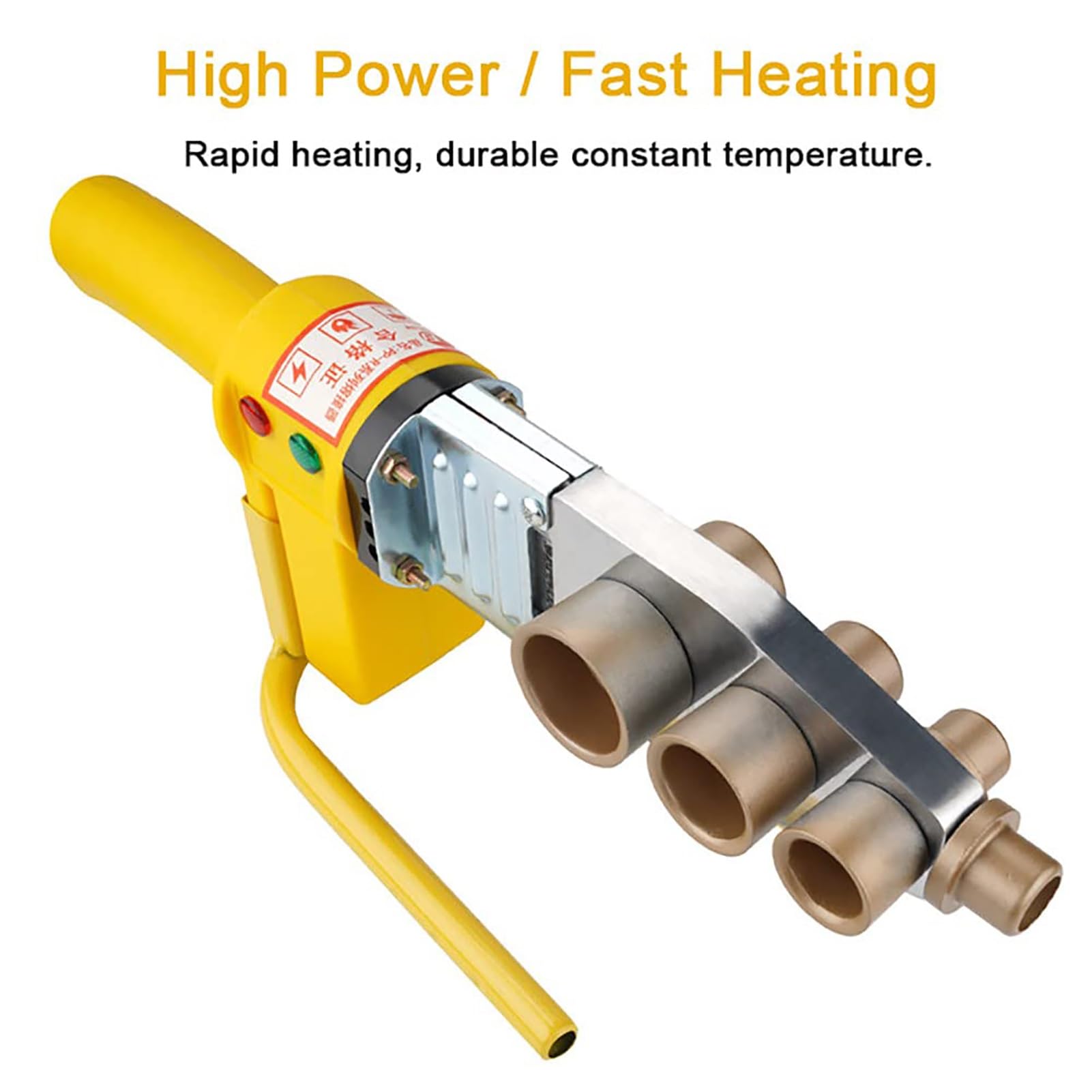 Zgrzewarka do rur z tworzywa sztucznego 1500 W – spawarka do rur PPR do rur PPR PE PB HDPE, kontrola temperatury 120-320°C