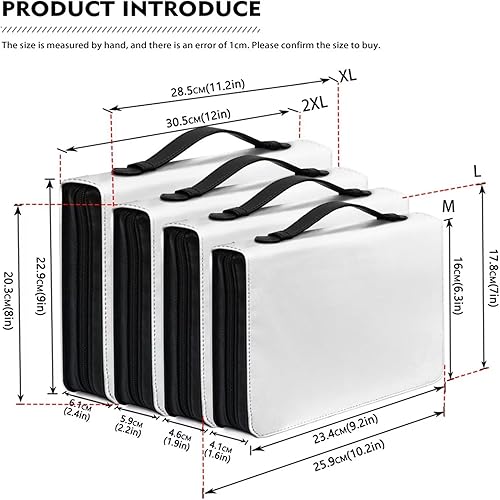 Miniatura 7 de Bolsas de cuero para iglesia, funda de Biblia gris león, bolsa protectora de la Biblia de poliuretano, funda de transporte portátil con asa para
