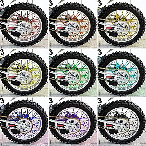 Spaak-skins voor dirt bikes, motorcross spaakhoezen, 72 stuks, keuze uit 10 kleuren - Image 7