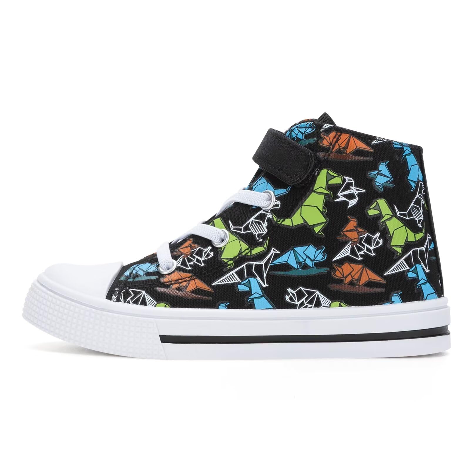 EUXTERPA Kids High Top Shoes Toddler Canvas Sneakers Boys Girls Casual Walking Sports Shoe