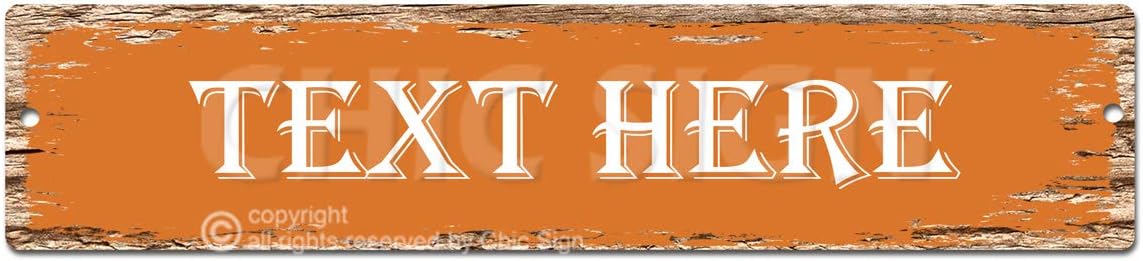 Any Text HERE Any Name Customize Personalize Man CAVE Street Sign Chic Rustic Street Plate Sign Bar Cafe Restaurant Shop Home Man cave Decor Gift Sign (Maroon, with Out Arrow)