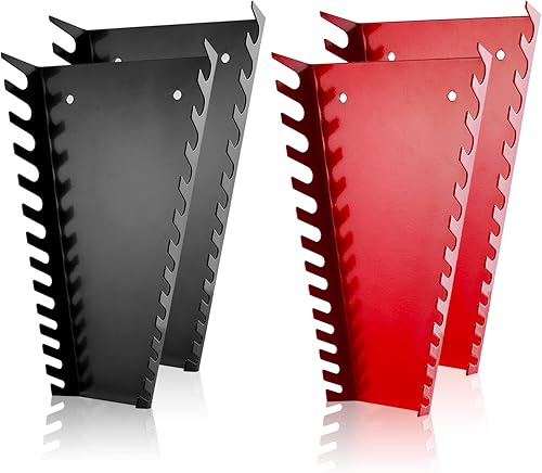 ALOANES Organizador de llaves metálicas de 52 ranuras, bandeja organizadora de llaves resistente para caja de herramientas, compatible con