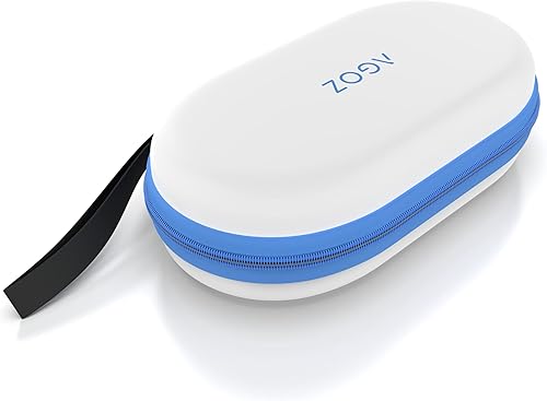 Miniatura 6 de AGOZ Funda pequeña para monitor de frecuencia cardíaca EMAY portátil, SonoHealth, OXPROVO, FaceLake FL10, organizador de viaje con correa para la