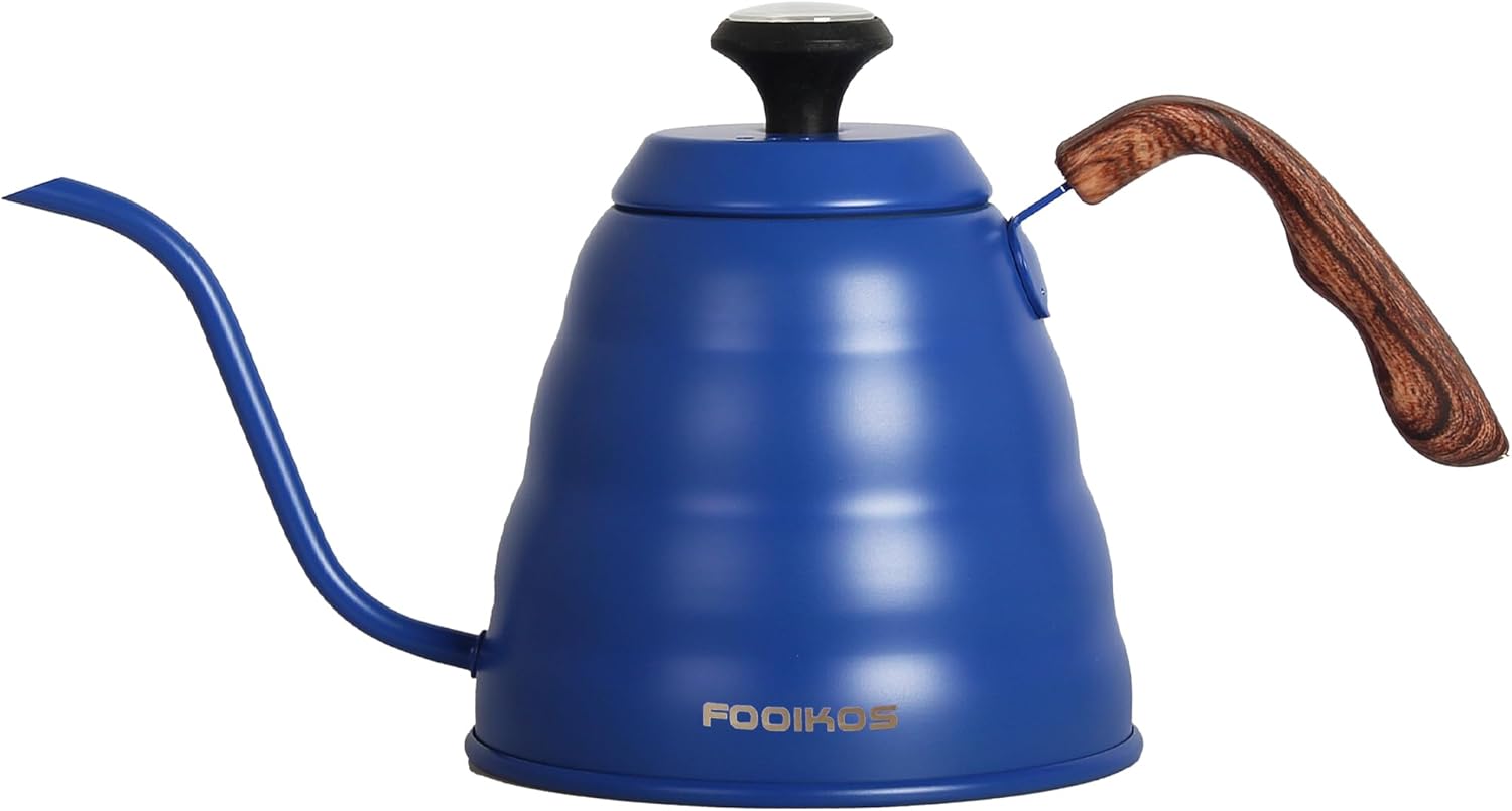 Fooikos Pour Over Coffee Kettle with Thermometer for Coffee