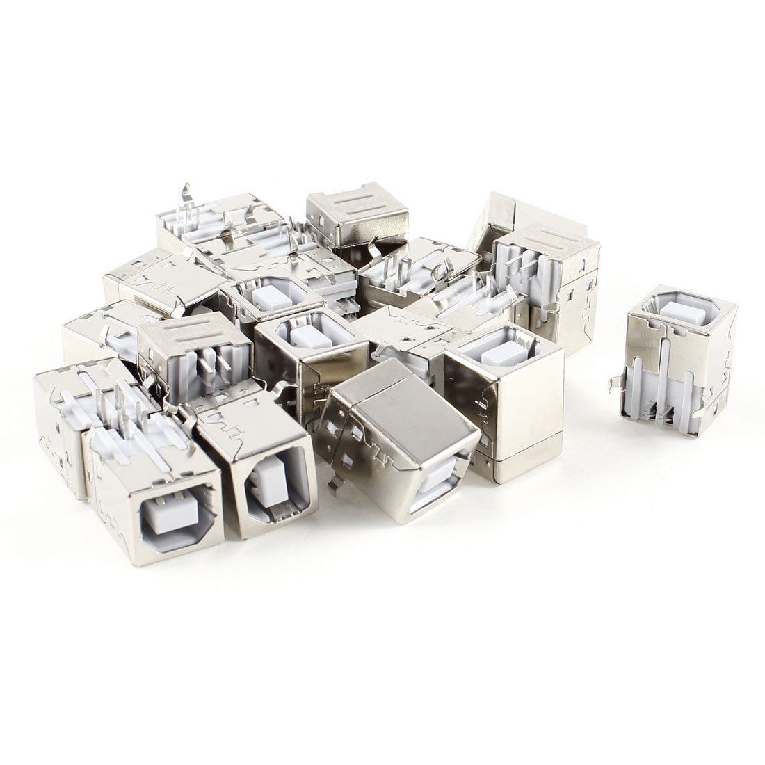 Buy 20 Pcs USB Female TypeB Jack 4Pin 90 Degree PCB DIP Socket