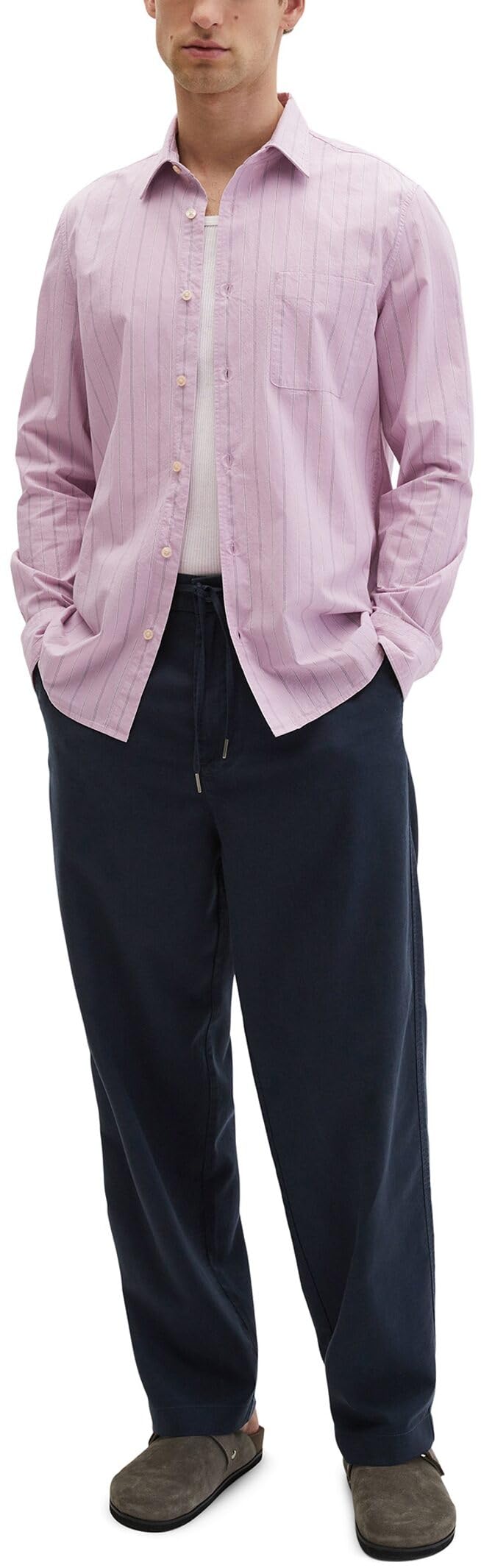Marc OߴPolo Uomo Camicia a righe shaped fit