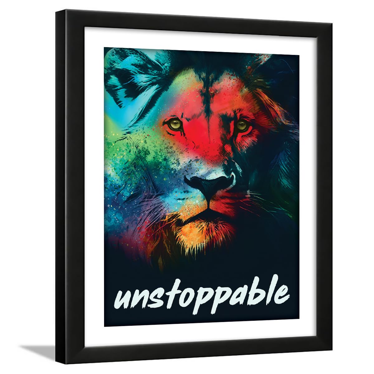 Chaka Chaundh -unstoppable Student Quotes Wall Frames, Motivational Photo Frame, Inspirational Posters for Room - Lion Quotes - (14 X 11 Inches) (B0D96WR3BB) Amazon Price History, Amazon Price Tracker