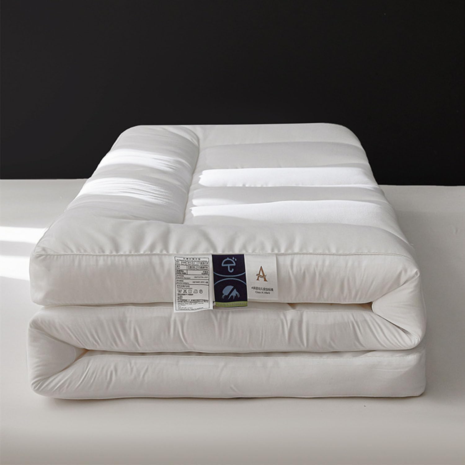 Nuovo Stile Futon Pavimenti Materassi Pieghevole Roll Up Futon Materasso Giapponese Tatami Spessore Antiscivolo E Traspirante o Dormitorio Casa Tappetino,Grigio,120x200cm