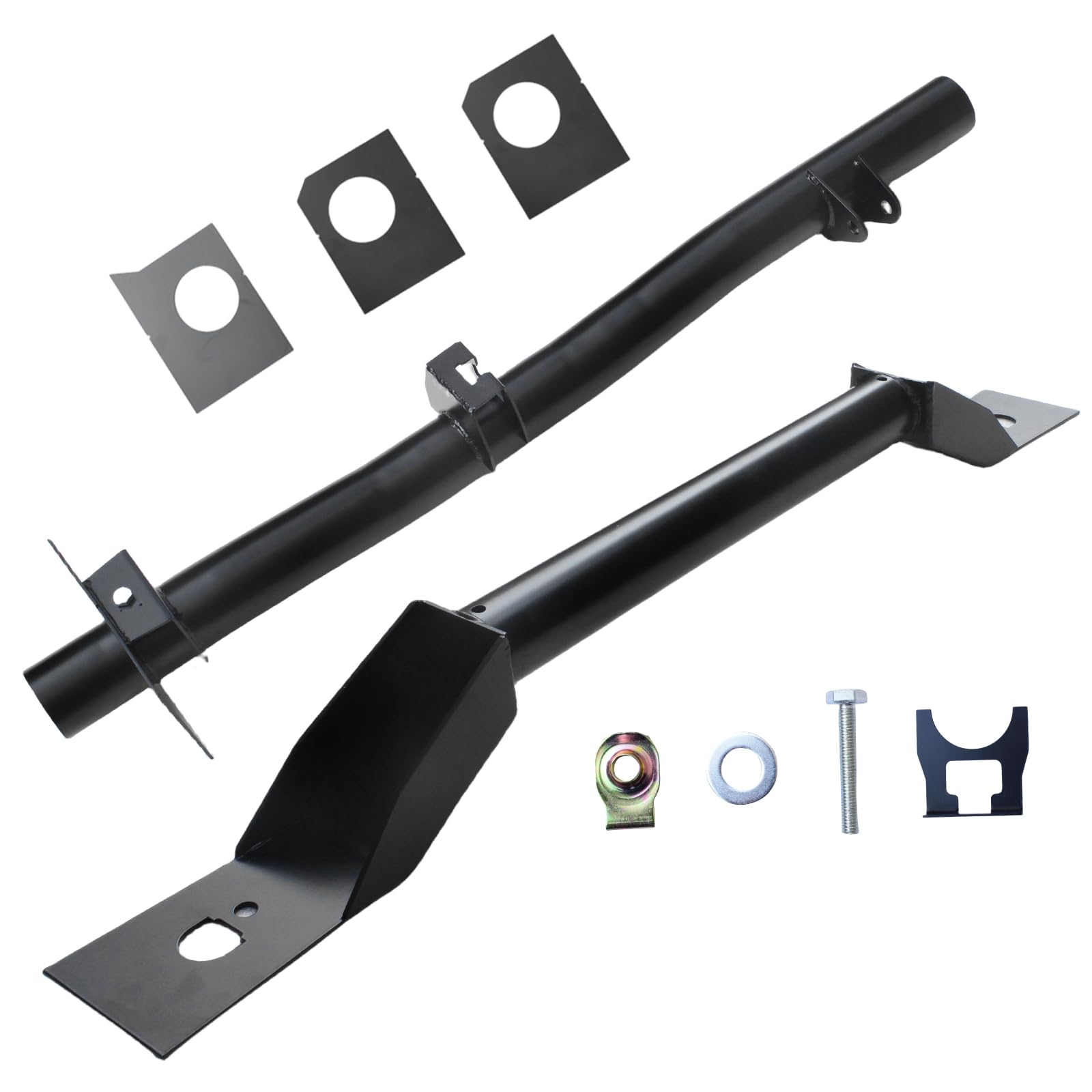 AutoptzxdFront Fuel Tank Support Crossmember and Rear Tank Support Crossmember Fit for 1999-2006 Chevy Silverado GMC Sierra 1500 2500