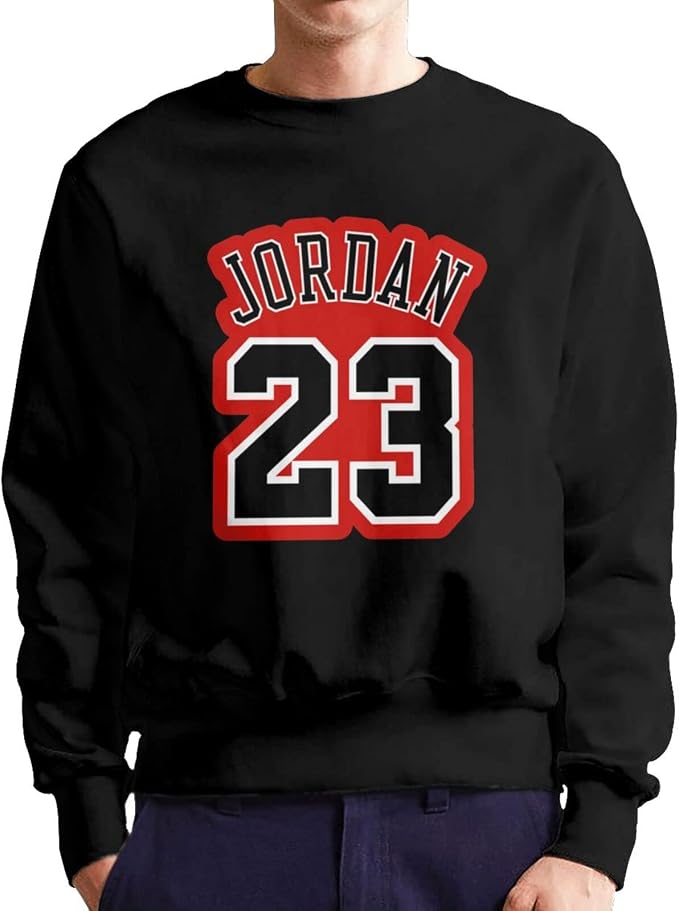 Amazon.com: Jordan 23 Basketball Mans Crewneck Hoodie Sweater Long Sleeve  Pullover Hooded Sweatshirt Hoodies Tops : Ropa, Zapatos y Joyería