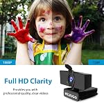 NexiGo N60 1080P Webcam avec Microphone, réglable FOV, Zoom, contrôle logiciel & Protection de la vie privée, USB HD Caméra Web d'ordinateur, Plug and Play, pour Zoom/Skype/Équipes, Conférence et appel vidéo