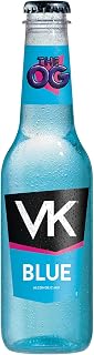 VK Alcopop Plastic Bottles 24 x 275ml Case (Blue)