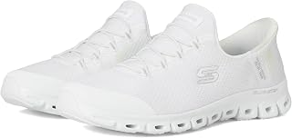 Skechers Women's Glide-Step Pursuit Hands-Free Slip-On Sneakers - Air-Cooled Memory Foam, Vegan, Machine Washable Comfort