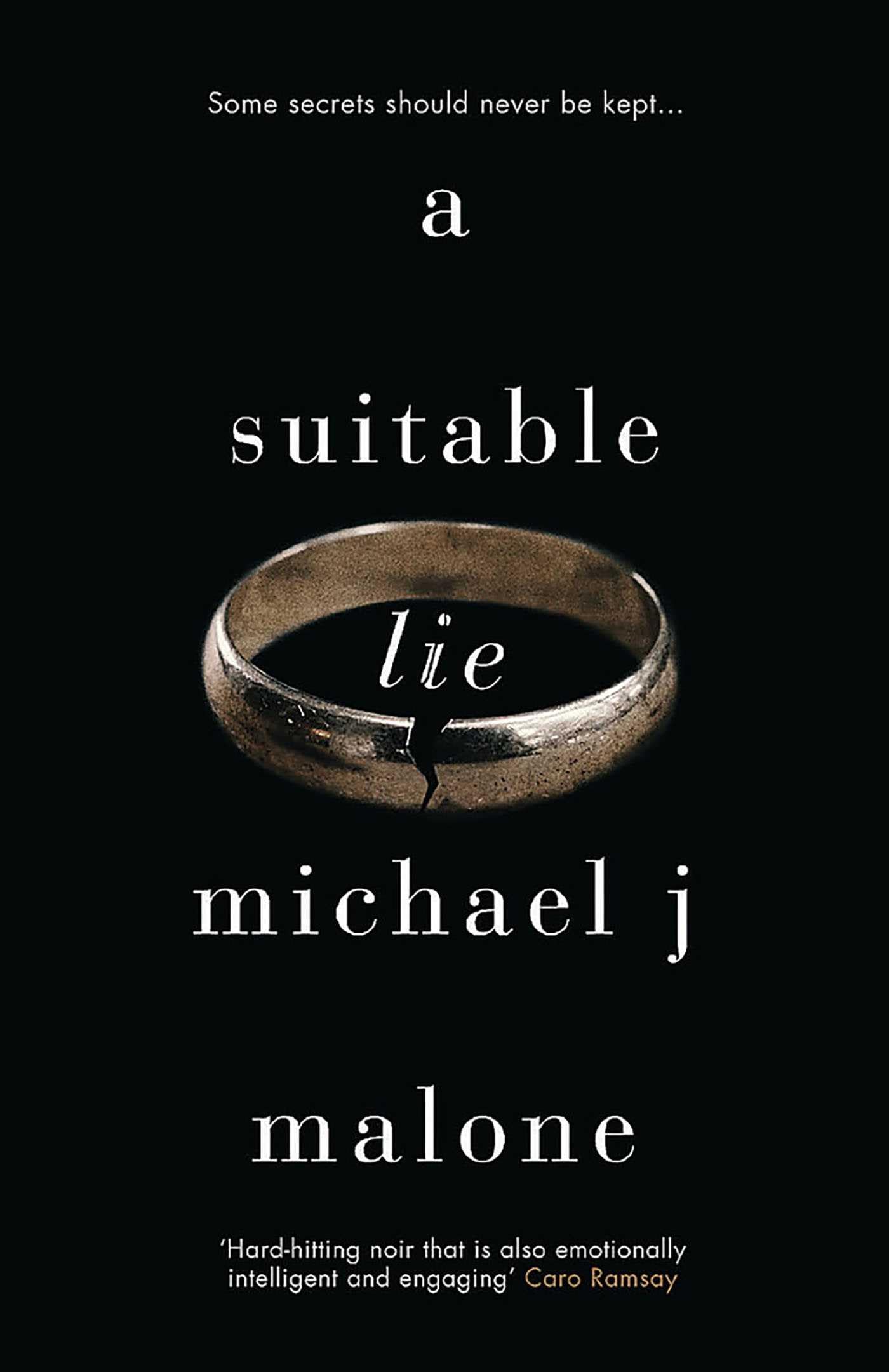 A Suitable Lie - Michael J Malone - Paperback - New