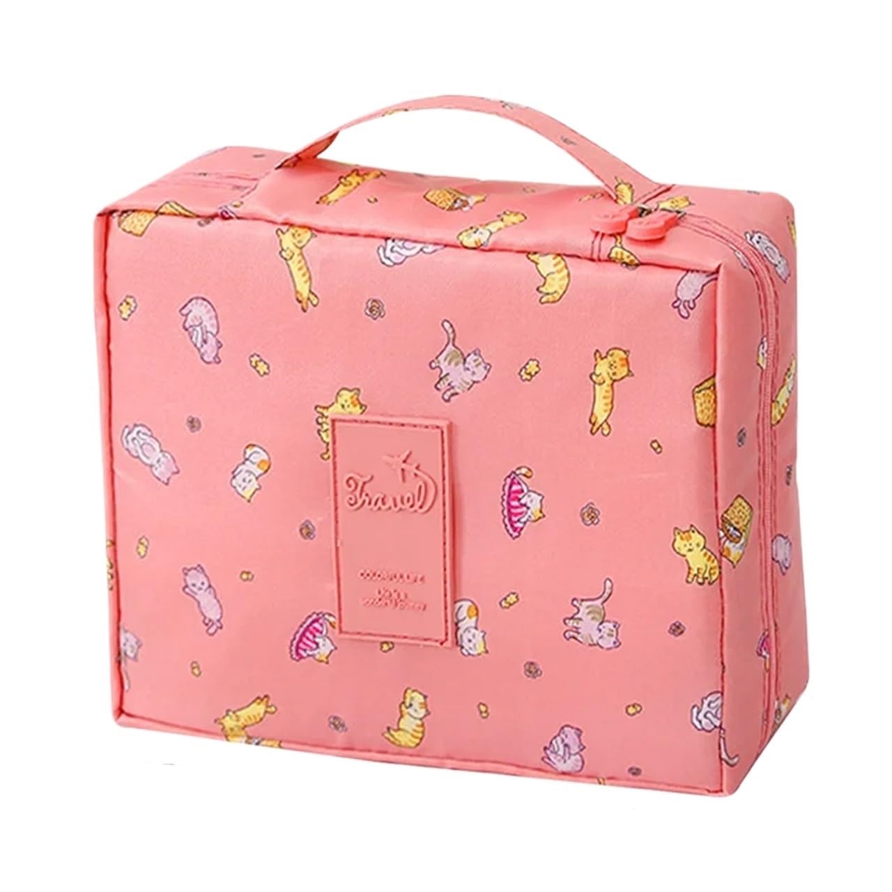 DVMSIEF Makeup Bag Travel Skincare Bag Toiletry Organizer