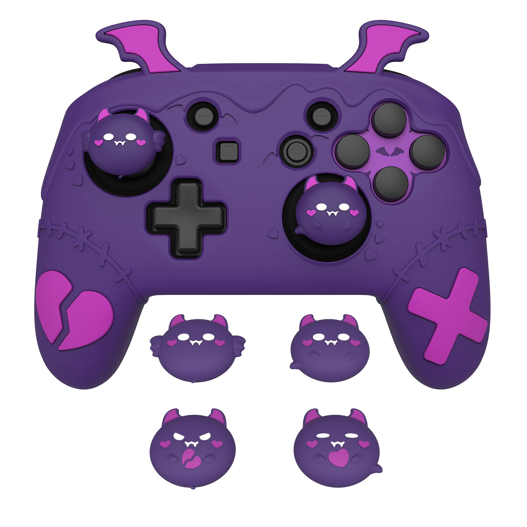 Amazon.com: PlayVital Gothic Imp Series Cute Silicone Case for