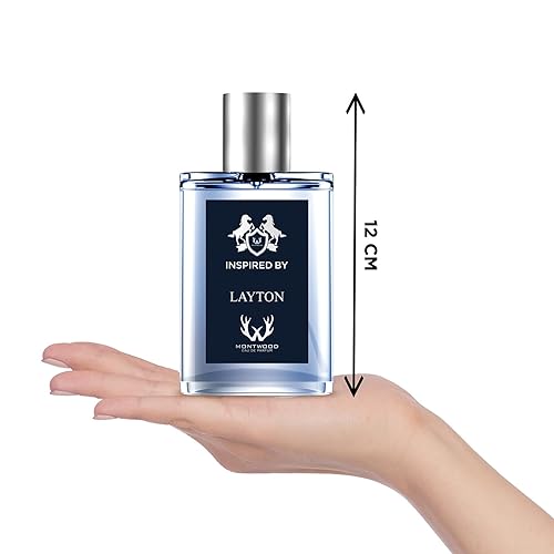 Vista 16 de Eau de Parfum – Fragancia acuática de larga duración para hombres – Perfume Spray de 3.4 fl oz con muestra de perfume adicional de 0.5 fl oz