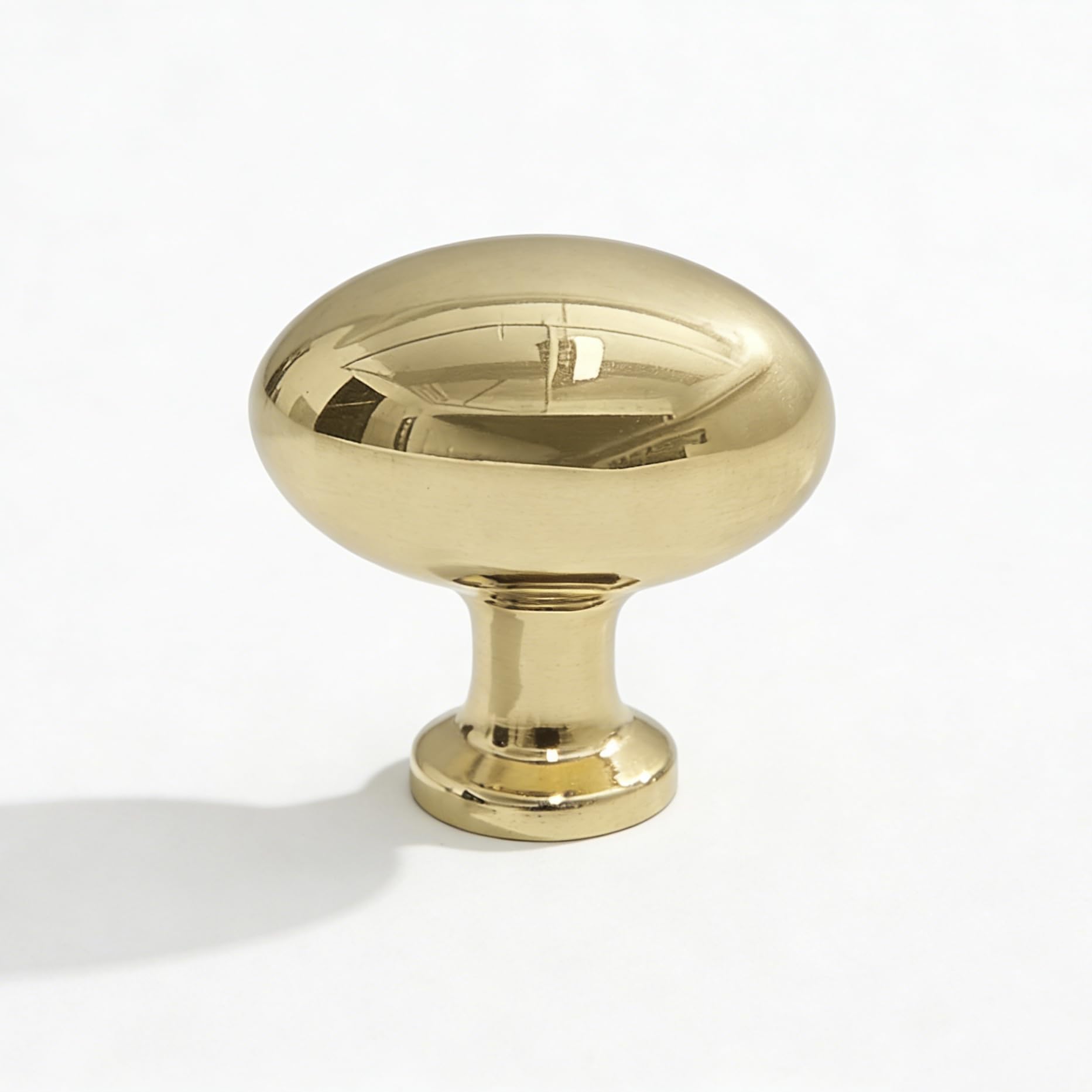 Boutons vintage en laiton massif de 2,8 cm de diamètre pour rehausser les placards anciens