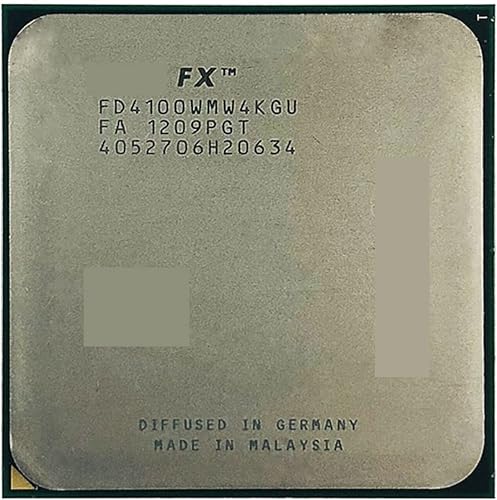CPU FX-Series FX-4100 FX 4100 FX4100 3.6 GHz Quad-Core CPU Processor FD4100WMW4KGU Socket AM3+ Responsive and Powerful