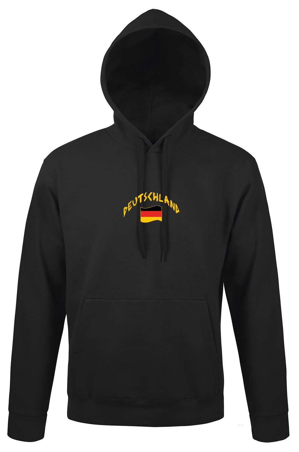 Supportershop Men Germany Hooded Sweatshirt - Black, Small