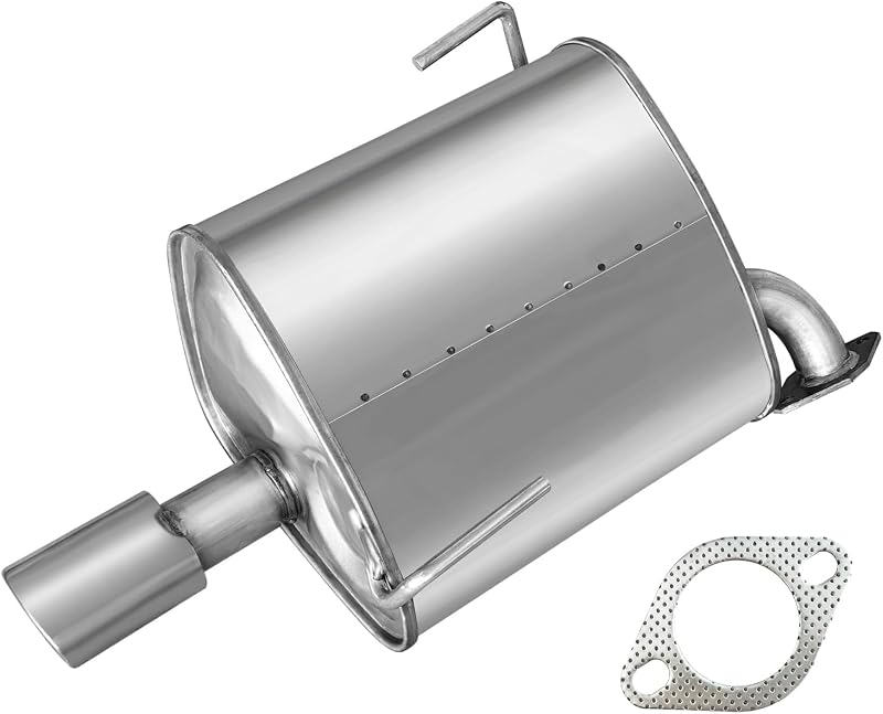 Silencioso traseiro do escapamento peastorm para Subaru Legacy 2.5L 2010–2019 – 1 unidade