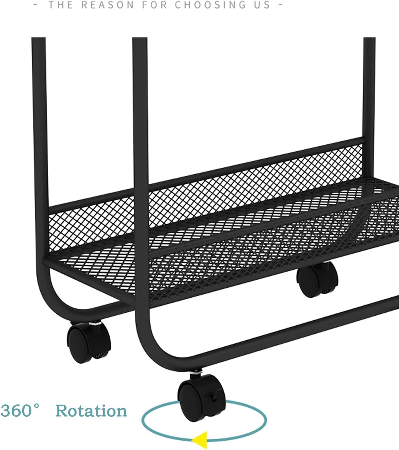 Buy Storage Shelves Kitchen MultiFunctional Trolley Clip Gap Storage