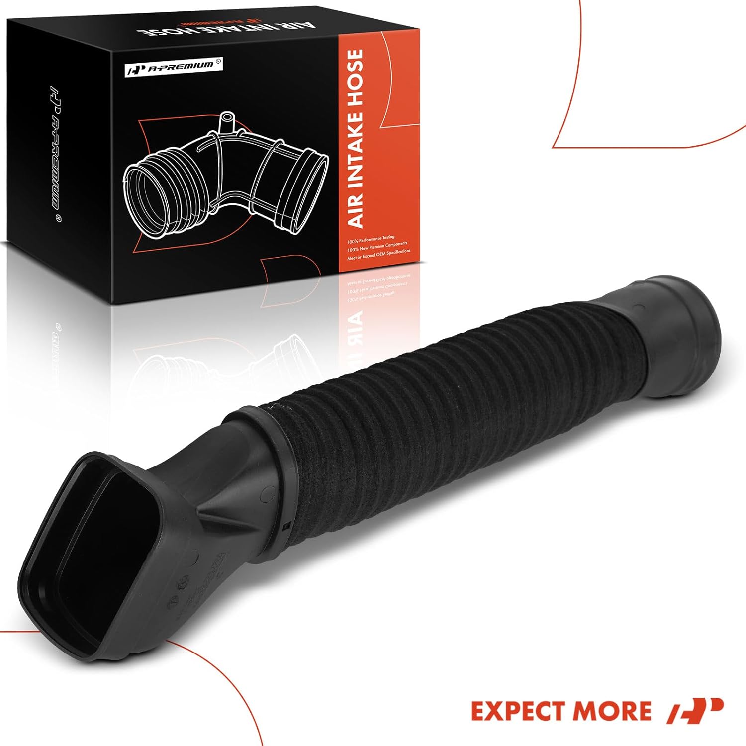 A-Premium Right Engine Air Cleaner Intake Hose Tube Compatible with Mercedes-Benz C216 Series CL550 2007-2010, W221 Series S550 2007-2011, 5.5L