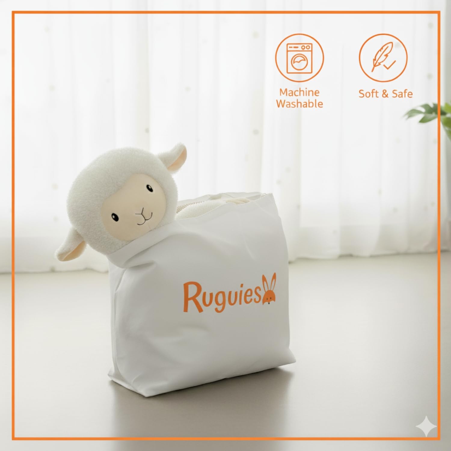 Manta de Juego Bebé XL Acolchada y Antideslizante | Alfombra Infantil de Suelo y Gateo, 100% Algodón Suave. Cojín de Peluche Lavable. Regalo Original Recién Nacido/Baby Shower.
