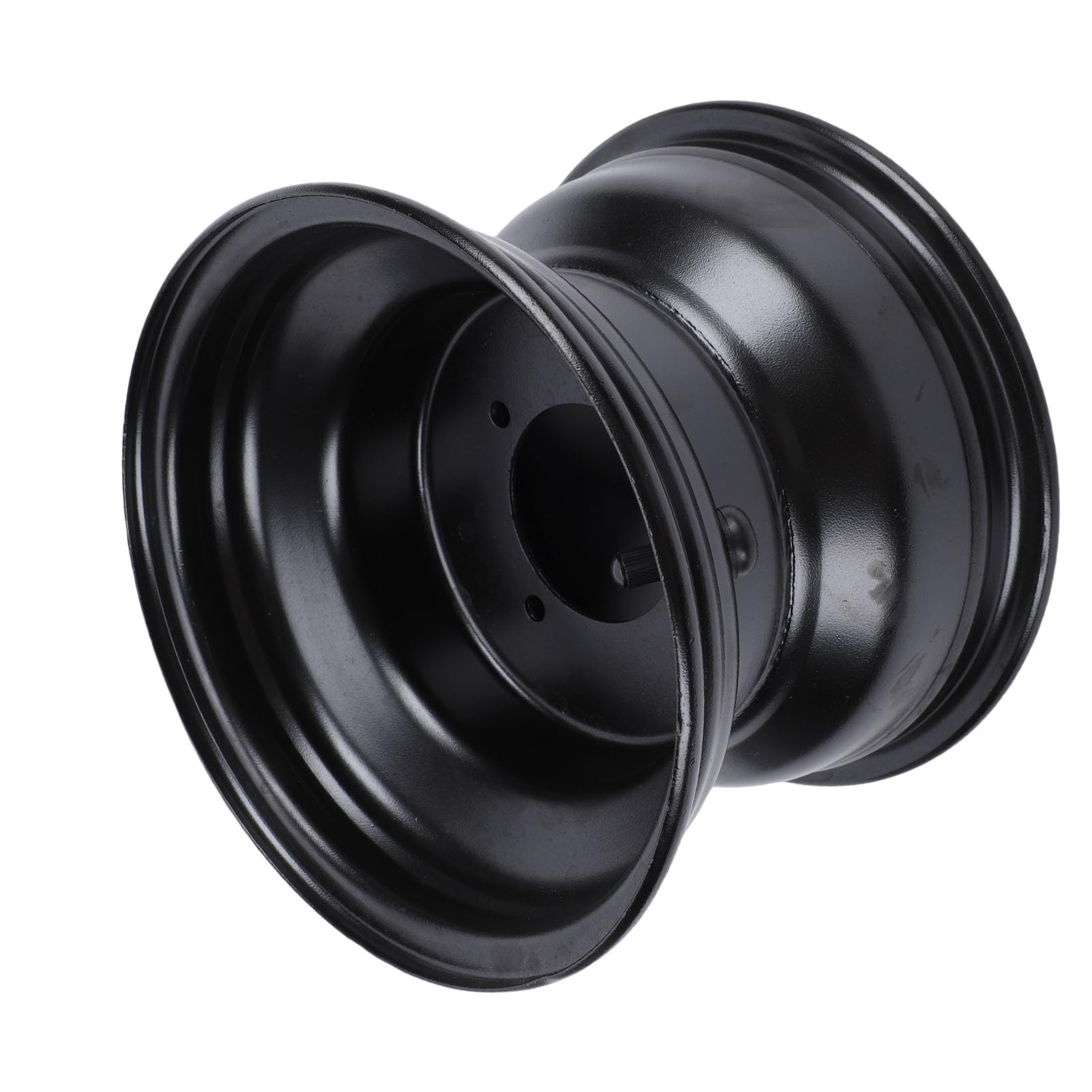 Ausla Llanta de ATV de 8 Pulgadas, Llanta Trasera de Acero de Alta Dureza 18X9.50-8 con 4 Agujeros para Go Kart Quad Dirt Bike Buggy Ride on Mower
