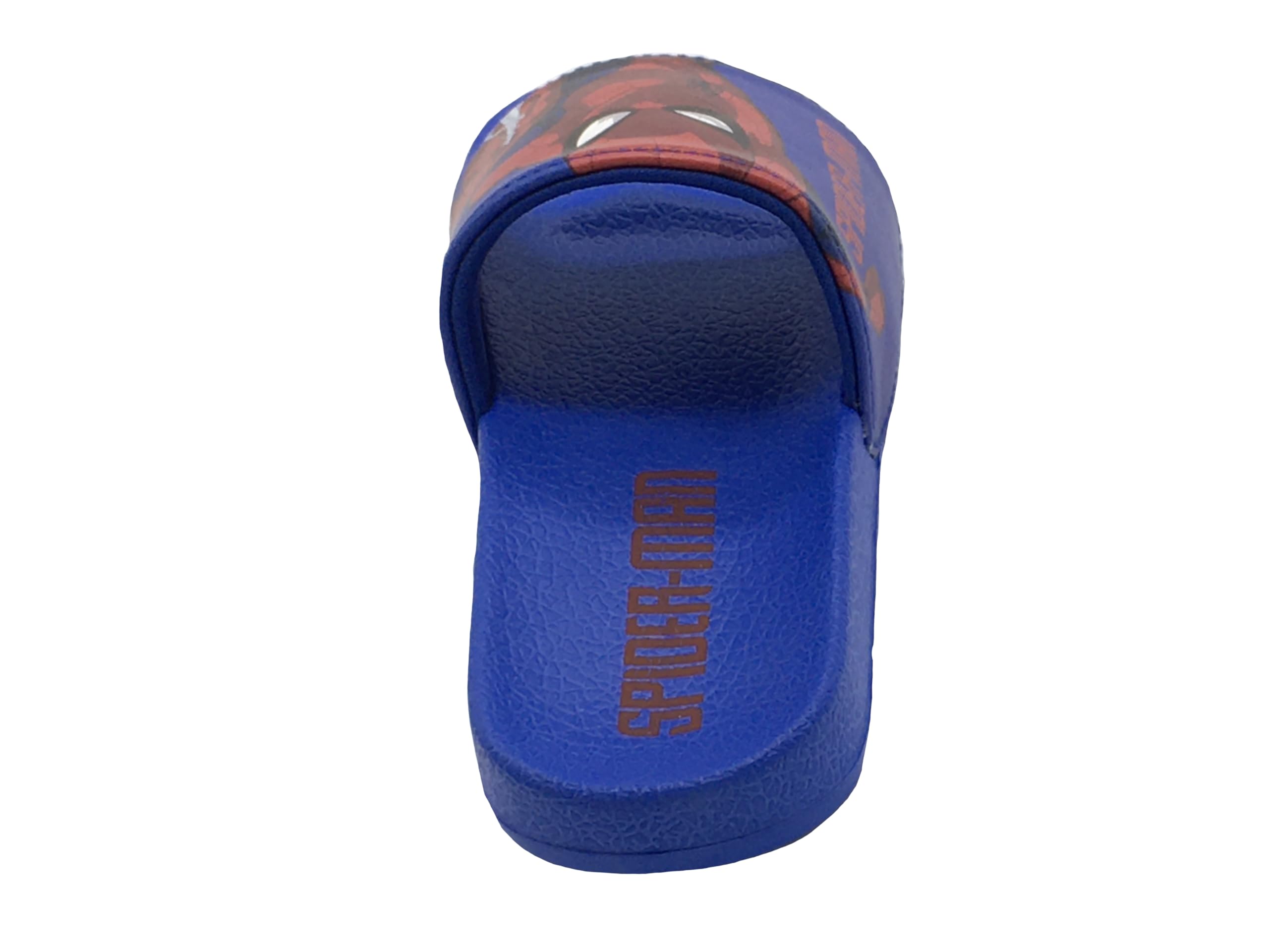 Marvel Spider-Man, Garçons, Filles Enfants Spiderman Piscine Sliders, Tongs, Sandales de Plage, Bleu, Taille 26-34 EU