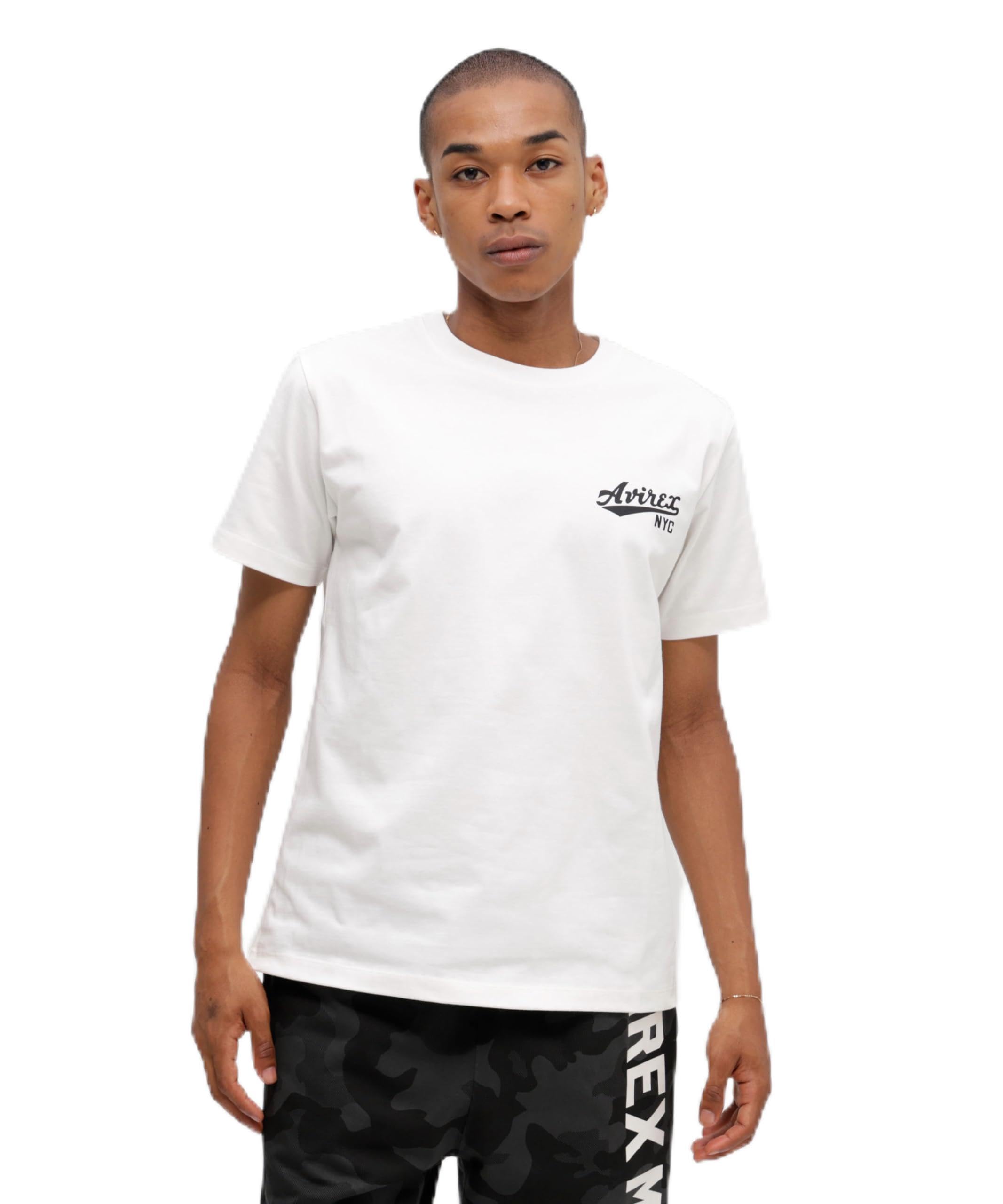 Amazon.co.jp: [Avirex] [アヴィレックス] 《WEB&DEPOT限定》S/S CREW 