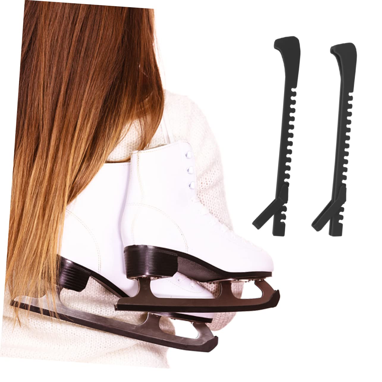 Happyyami Robuste Schlittschuhschoner aus Kunststoff, 1 Paar für Kufen