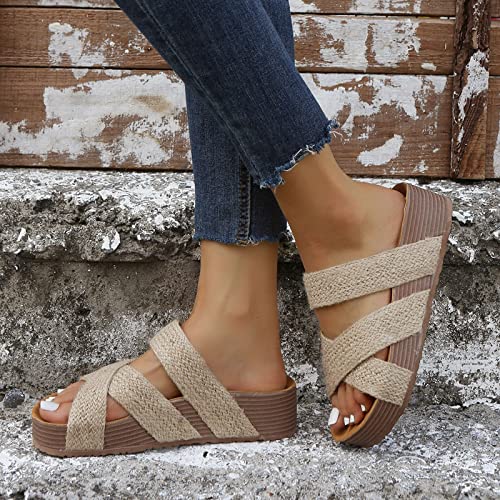 Sandales décontractées à bout ouvert contre la fatigue des pieds