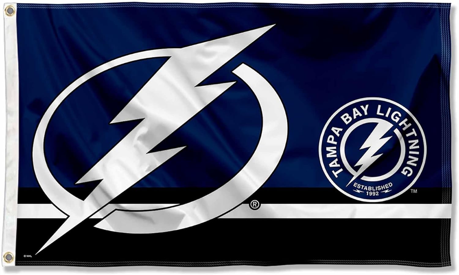 Tampa Bay Lightning Logo Insignia 3x5 Feet Banner Flag