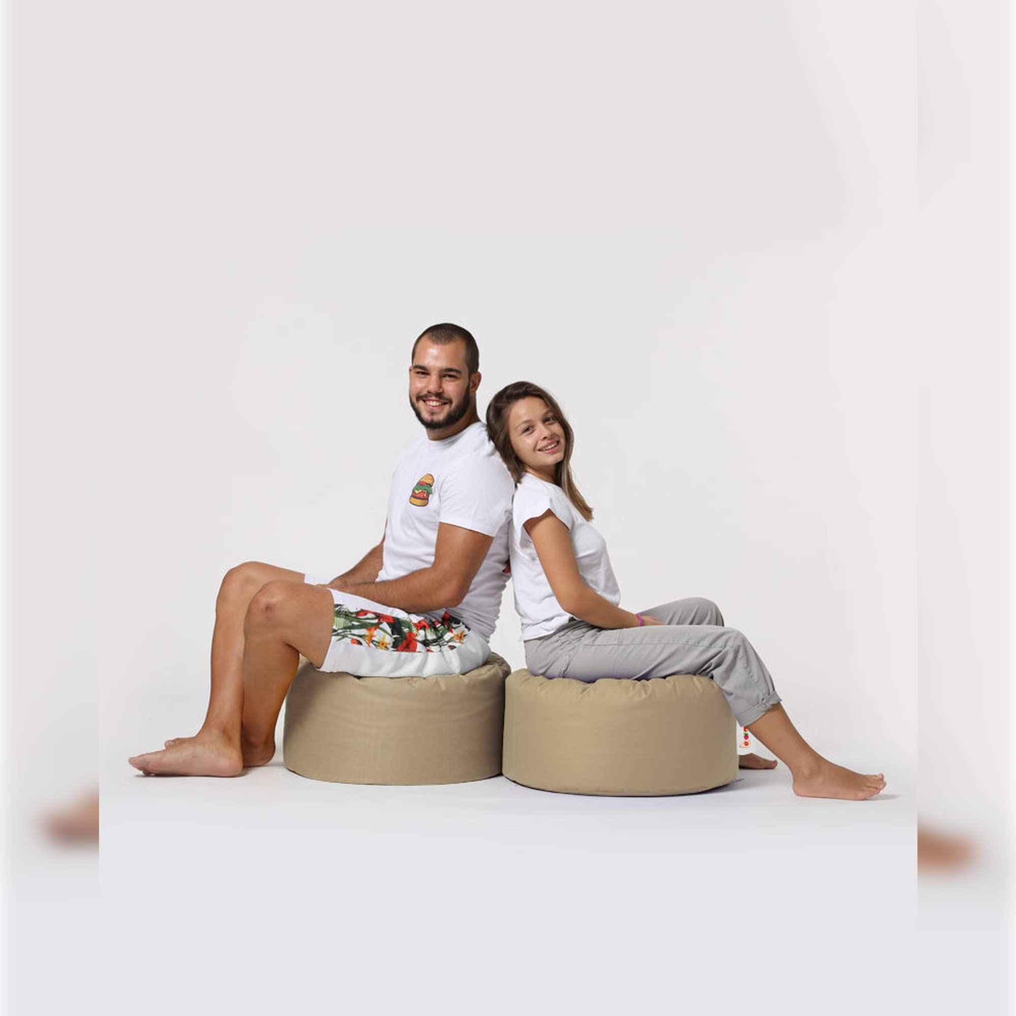 WELL HOME MOBILIARIO & DECORACIÓN Pouf de jardín visón