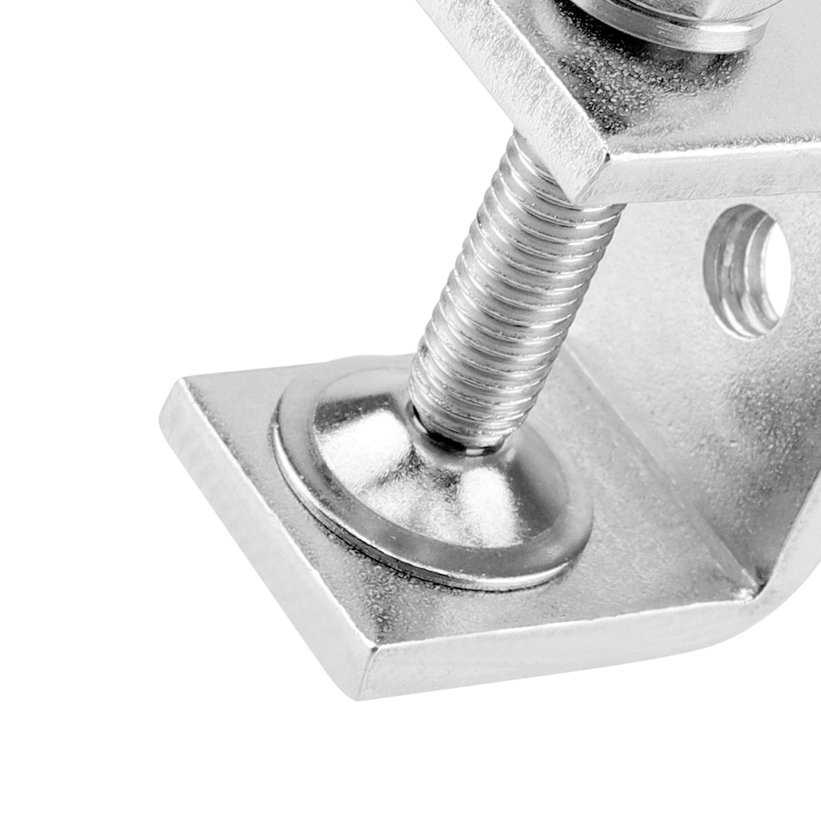 MUKLEI Juego de 16 abrazaderas Mini C de 1 pulgada, juego de abrazaderas C de acero inoxidable, abrazaderas C pequeñas resistentes, abrazaderas en U de metal para carpintería, montaje de metal y